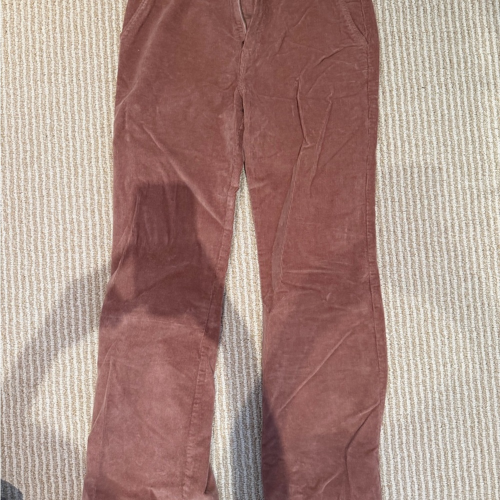 Brown/Red Corduroy Pants